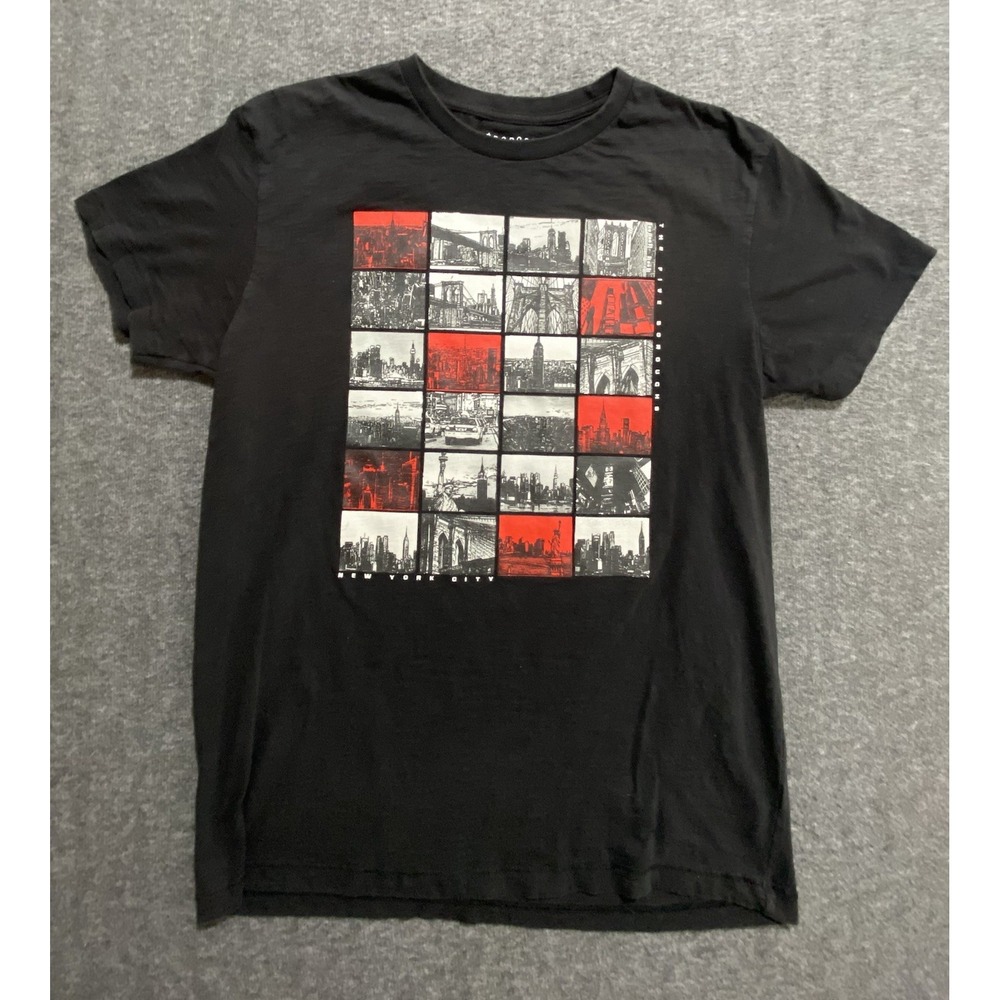 Aeropostale T- Shirt Men Black Graphic Print Size M